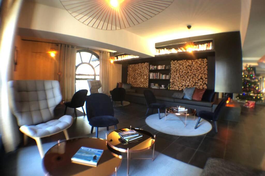 שאמוני Chic Appart 6 Pers Dans Residence Luxueuse "La Cordee" Wellness Gym Piscine Ouvert Et Teletravail מראה חיצוני תמונה