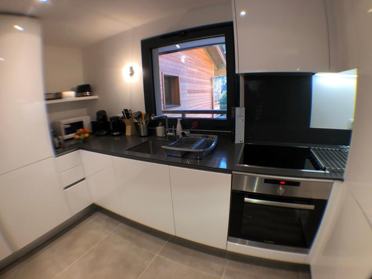 שאמוני Chic Appart 6 Pers Dans Residence Luxueuse "La Cordee" Wellness Gym Piscine Ouvert Et Teletravail מראה חיצוני תמונה