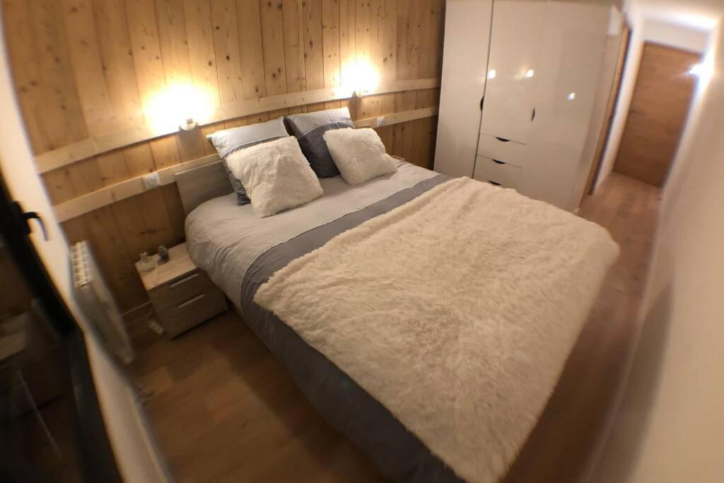 שאמוני Chic Appart 6 Pers Dans Residence Luxueuse "La Cordee" Wellness Gym Piscine Ouvert Et Teletravail מראה חיצוני תמונה