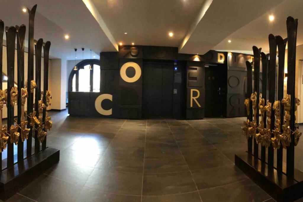 שאמוני Chic Appart 6 Pers Dans Residence Luxueuse "La Cordee" Wellness Gym Piscine Ouvert Et Teletravail מראה חיצוני תמונה