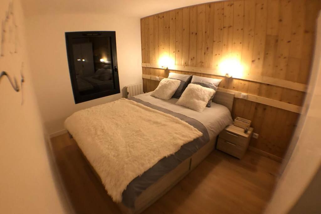 שאמוני Chic Appart 6 Pers Dans Residence Luxueuse "La Cordee" Wellness Gym Piscine Ouvert Et Teletravail מראה חיצוני תמונה